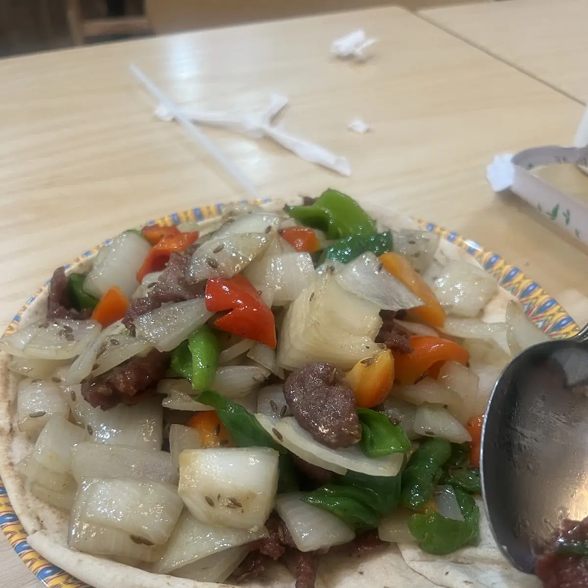stir fried cumin lamb 孜然葱爆羊肉